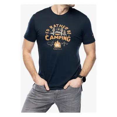 Tričko Super.natural No Glamping Tee - blueberry/various