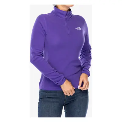 Fleece mikina dámská The North Face Glacier 1/4 Zip - peak purple