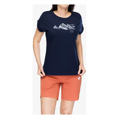 Dámské rychleschnoucí triko Mammut Mountain T-Shirt Finsteraarhorn - marine