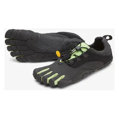 Běžecké boty pánské Vibram Fivefingers V-Run Retro - black/green/black