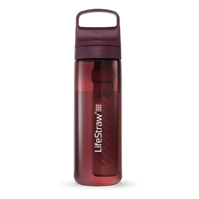 Láhev s filtrem Lifestraw Go 2.0 Water Filter oz (650 ml) - merlot me away