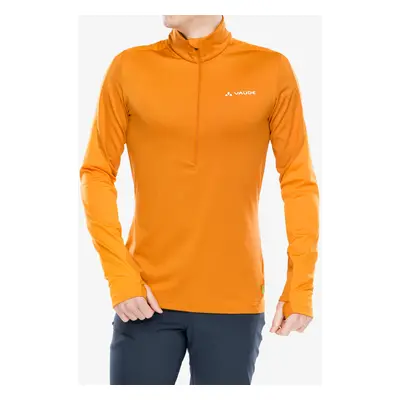 Fleece mikina Vaude Livigno Halfzip II - kumquat