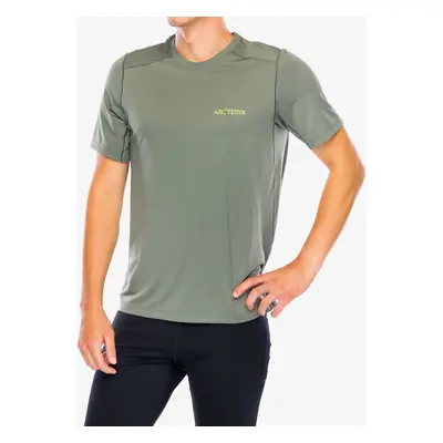 Běžecké triko Arcteryx Cormac ArcBird Logo SS - forage heather II