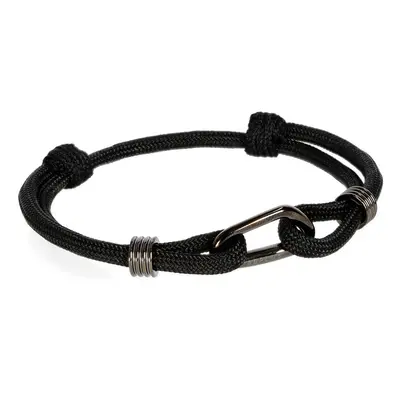 Náramek 8b+ Wristband Black Forest - carabiner/gun