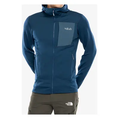 Mikina s kapucí Rab Superflux Hoody - tempest blue