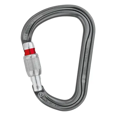 Karabina Petzl William Screw-Lock - gray