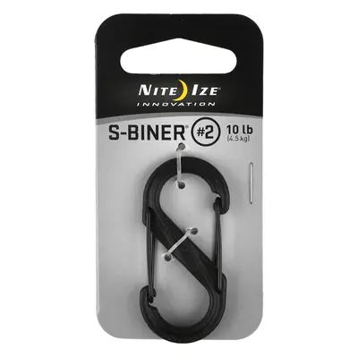 Karabina Nite Ize S-Biner Plastic Gate - black