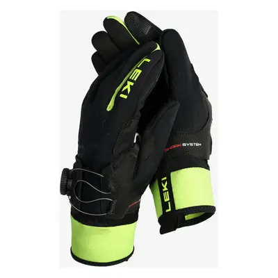 Rukavice Leki PRC Boa Shark - black/neonyellow