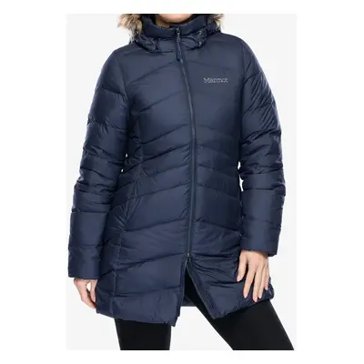 Dámský péřový kabát Marmot Montreal Coat - midnight navy/navy