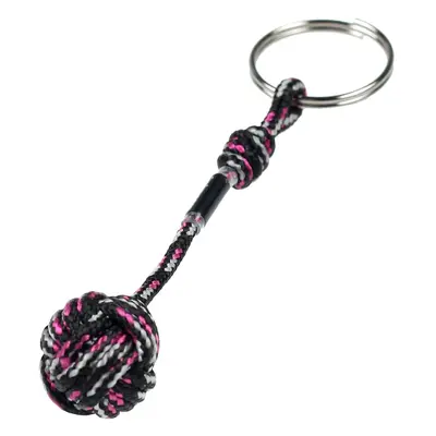 Přívěšek FujFuj Keychain Knot Monkey Fist - black dotted