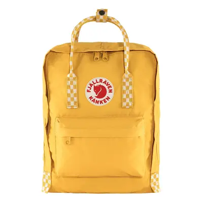 Batoh Fjallraven Kanken - ochre/chess pattern