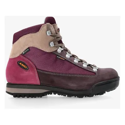 Trekové boty dámské vysoké AKU Ultra Light Original GTX - burgundy/violet