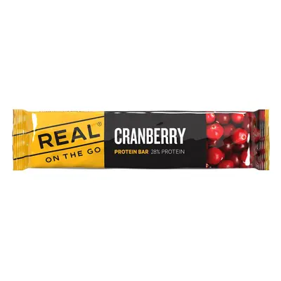 Energetická tyčinka Real Turmat Protein Bar Cranberry g