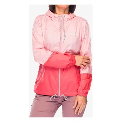 Větrovka dámská Columbia Flash Forward Windbreaker - salmon rose/juicy