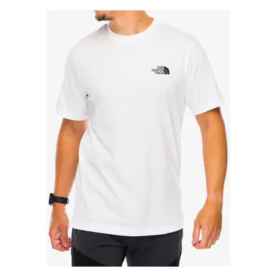 Bavlněné tričko The North Face S/S Simple Dome Tee - tnf white