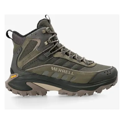 Turistické boty Merrell Moab Speed Thermo Mid WP - olive