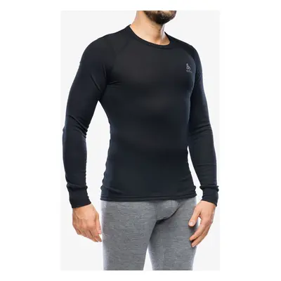 Funkční mikina Odlo Active Warm Eco BL Top Crew Neck LS - black