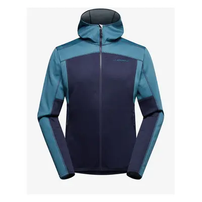 Mikina s kapucí La Sportiva Cosmic Hoody - deep sea/hurricane