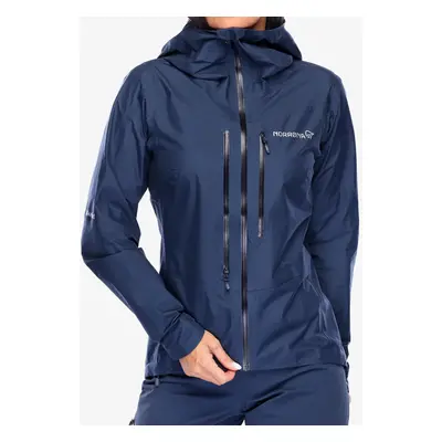 Dámská nepromokavá bunda s membránou Norrona Falketind GORE-TEX Paclite Jacket - indigo night