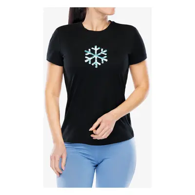 Merino triko dámské Icebreaker Merino Tech Lite SS Tee POW - black