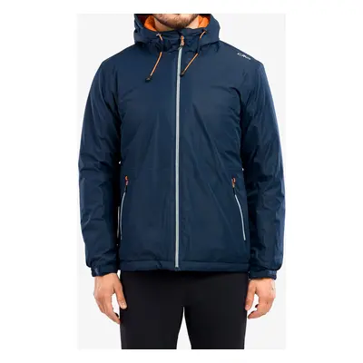 Izolovaná bunda CMP Franz Fix Hood Jacket - black blue