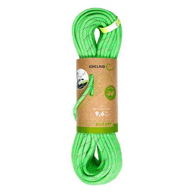 Dynamické lano Edelrid Tommy Caldwell Eco Dry DT 9,6 mm m - neon green