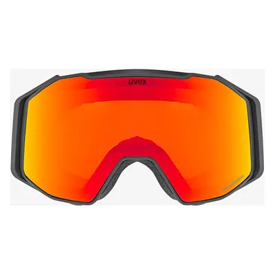 Lyžařské brýle Uvex Gravity FM - black/red/orange/clear