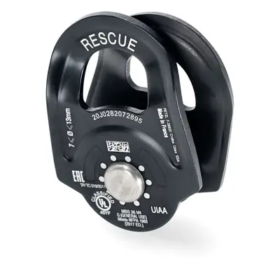 Kladka Petzl Rescue - black