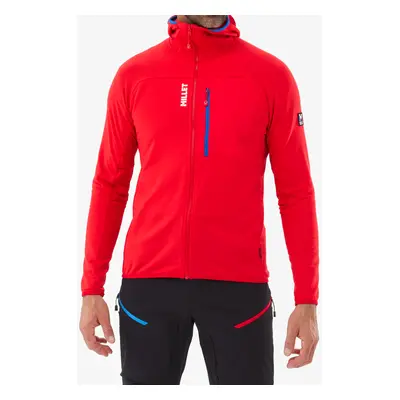 Mikina se zipem Millet Trilogy Light Grid Hoodie - red