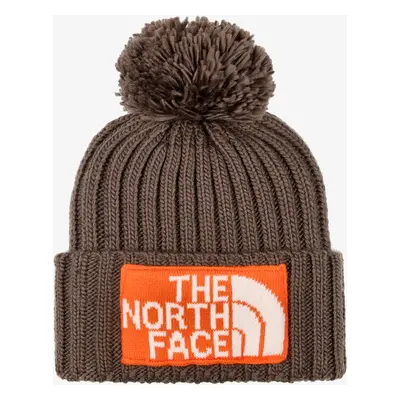 Zimní čepice The North Face Heritage Ski Tuke - smokey brown/tnf orange