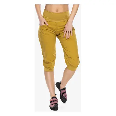 Dámské lezecké kraťasy Ocun Noya Shorts - yellow dried tobacco