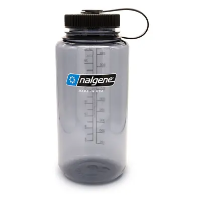 Turistická láhev Nalgene Sustain Wide Mouth oz (1000 ml) - gray/black