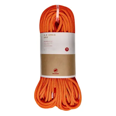 Dynamické lano Mammut 9.8 Crag Dry Rope m - safety orange/boa