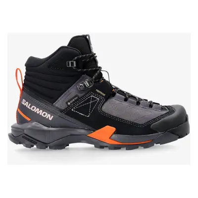 Turistické boty dámské Salomon X Ultra Alpine Mid GTX - iron/black/orange