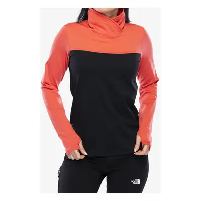 Dámská mikina bez kapuce Sensor Thermo Sweatshirt - black/coral