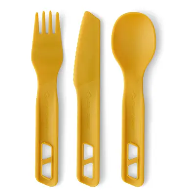 Jídelní příbor Sea to Summit Passage Cutlery Set 3P - yellow