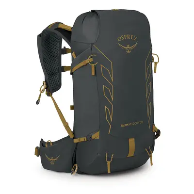 Turistický batoh Osprey Talon Velocity - dark charcoal/tumblew yellow