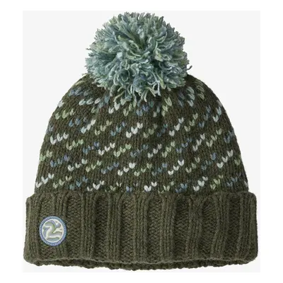 Zimní čepice Patagonia Snowbelle Beanie - fisher stich pine needle green