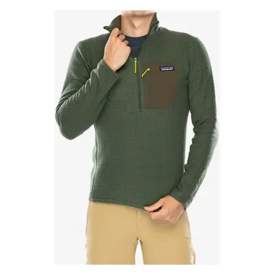 Mikina bez kapuce Patagonia R1 Air Zip Neck - torrey pine green