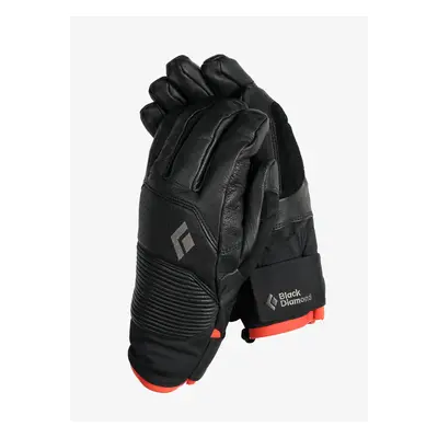 Lyžařské rukavice Black Diamond Impulse Gloves - black/black