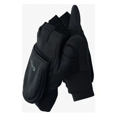 Větruvzdorné rukavice Trekmates Rigg Convertible Mitts - black