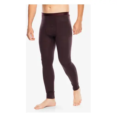 Termolegíny Odlo Merino BL Bottom Long - fudge