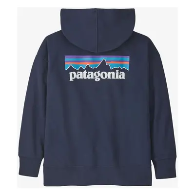 Dětská mikina Patagonia Hoody Sweatshirt - P-6 logo new navy