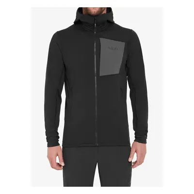 Mikina s kapucí Rab Superflux Hoody - black