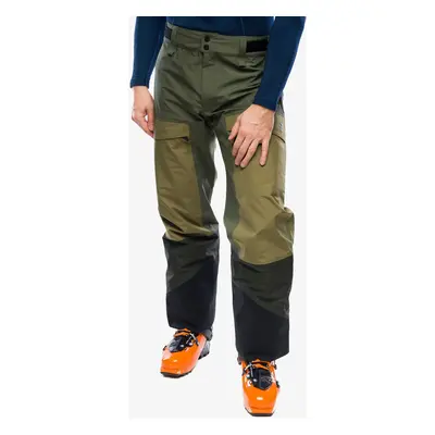 Lyžařské kalhoty Peak Performance Gravity GORE-TEX 3L Pants - pine needle/snap green/olive