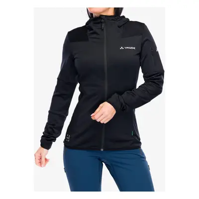 Fleece mikina dámská Vaude Monviso Fleece Jacket II - black