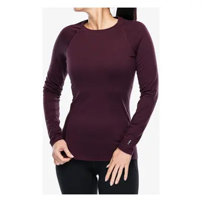 Dámská funkční mikina Smartwool Classic All-Season Merino BL Long Sleeve - eggplant