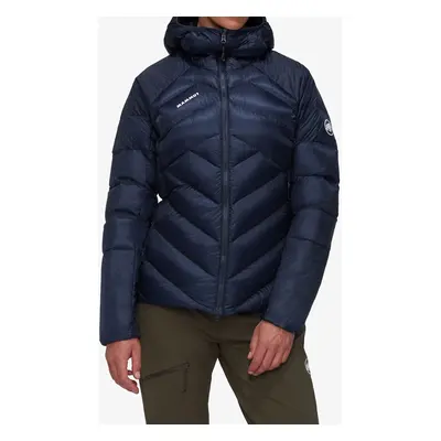 Dámská péřová bunda Mammut Taiss IN Hooded Jacket - marine/blk