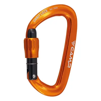 Karabina s pojistkou Camp Orbit Lock - orange