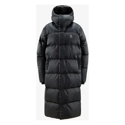 Dámský péřový kabát Haglofs Long Down Parka - true black